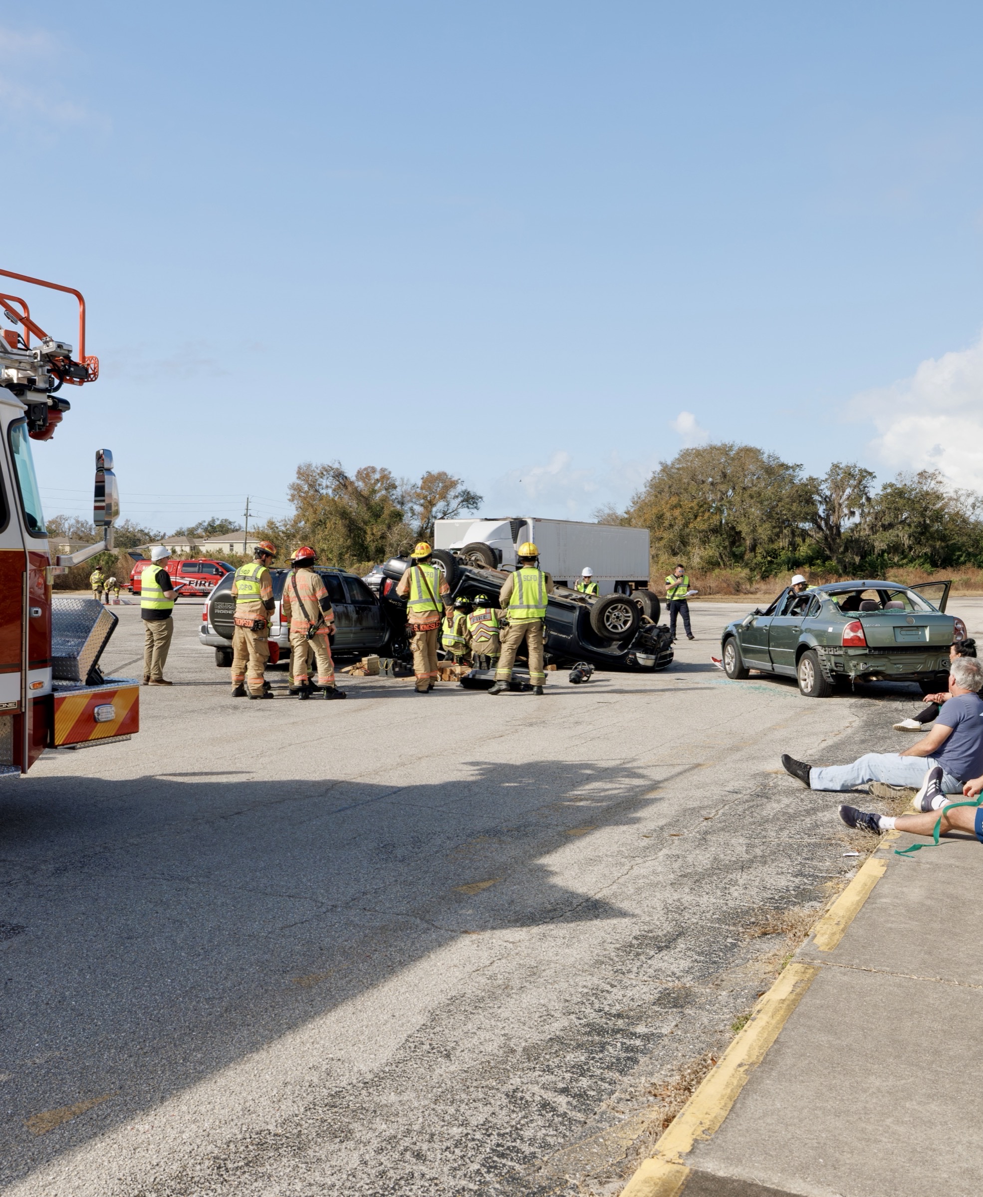 Whole blood payload delivered on a multi-casualty training scene
